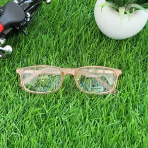 Transparent Gold Baby Frame