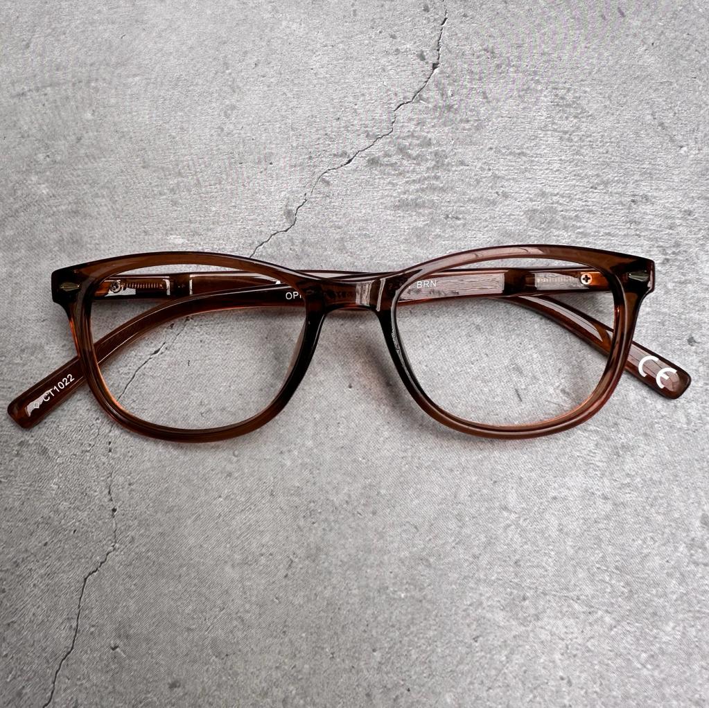 NVG Transparent Brown Rectangle Computer Glass