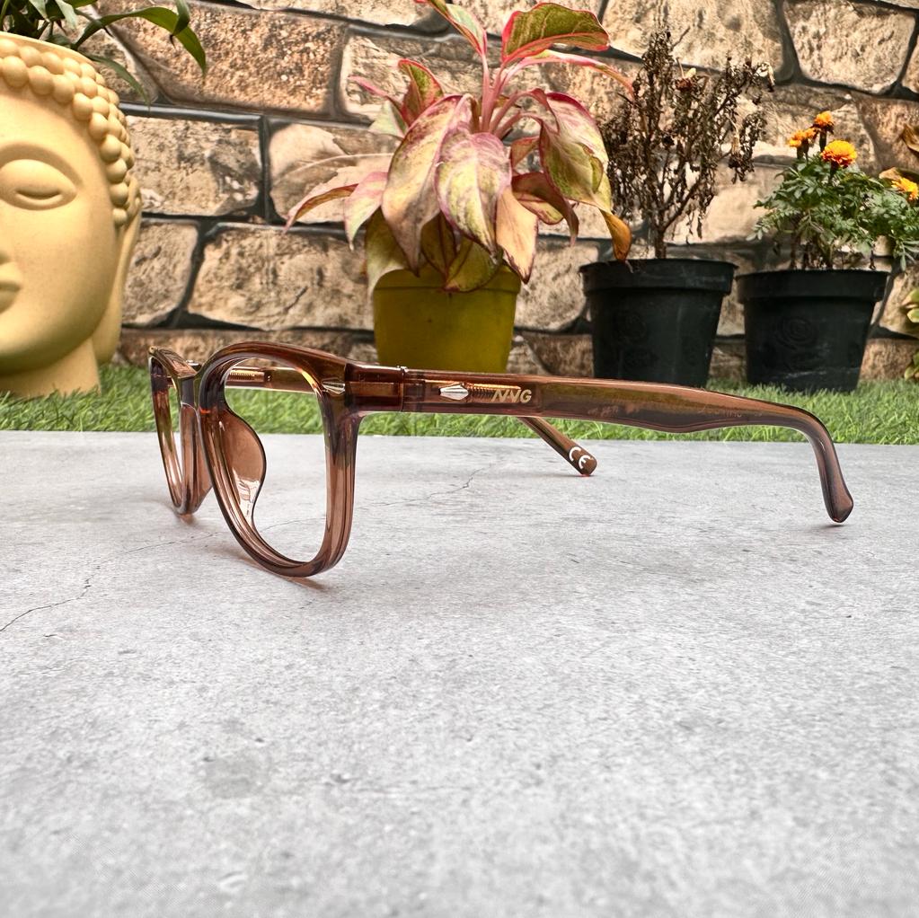 NVG Transparent Brown Rectangle Computer Glass - Image 4