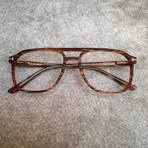 Tortoise Brown Full Rim Square Computer Glass