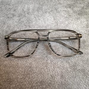 Tortoise Black White Full Rim Squre Computer Glass