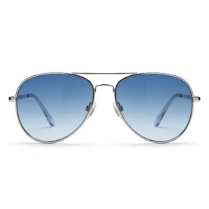 NVG Silver Blue Sunglasses
