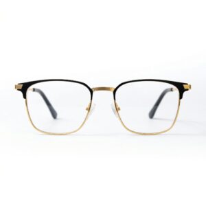 NVG Gold Black Eyeglass
