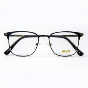 NVG Black Full Rim Rectangle